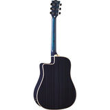 Eko Guitars - NXT D100ce See Through Blue