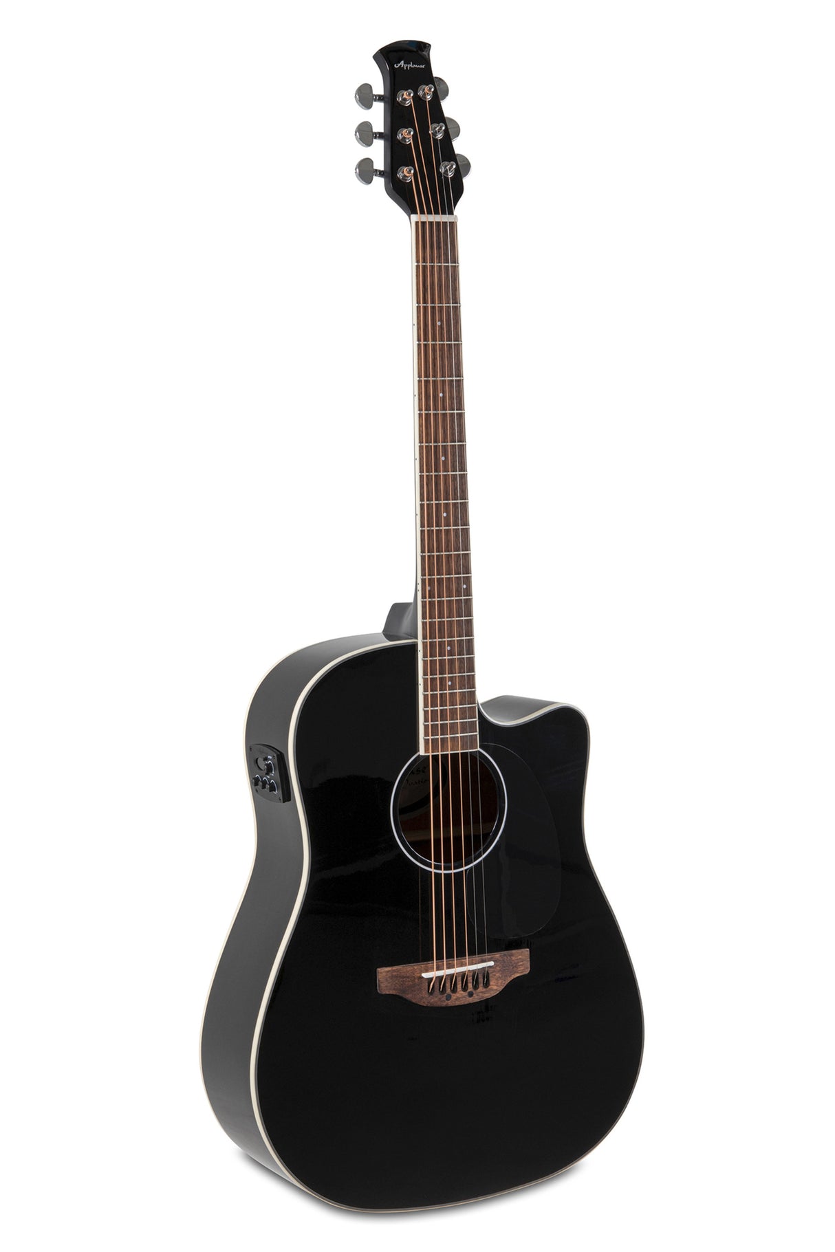 Applause Chitarre elettroacustiche Wood Classics AED96-5HG Black Gloss Electro