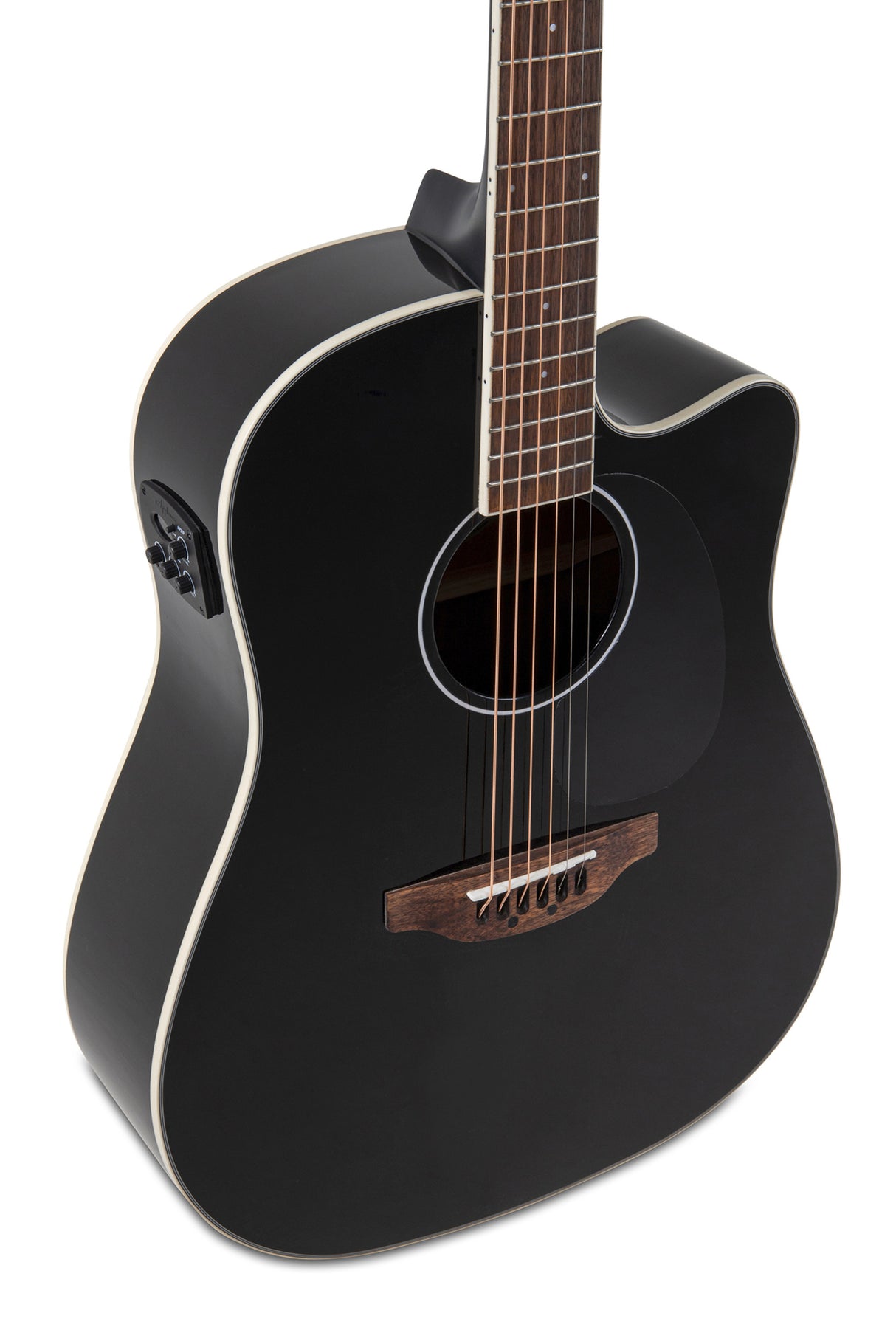 Applause Chitarre elettroacustiche Wood Classics AED96-5HG Black Gloss Electro