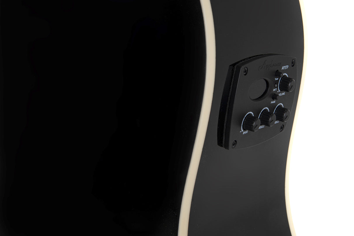 Applause Chitarre elettroacustiche Wood Classics AED96-5HG Black Gloss Electro