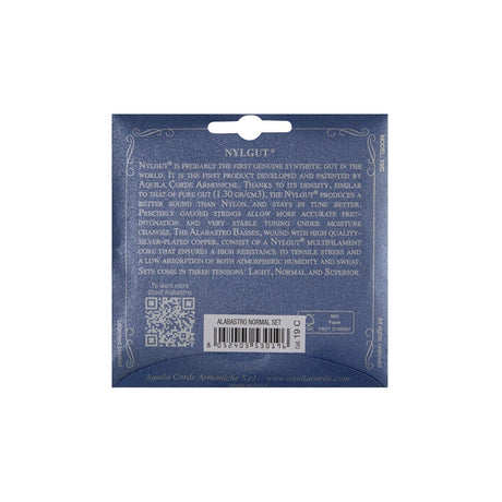 Muta per Chitarra Classica Aquila - 19C Alabastro Guit Set normal tens