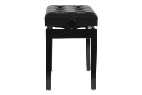 GEWA Panca per piano Deluxe Leather Nero lucido