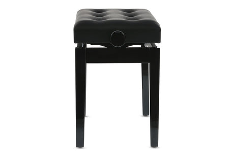 GEWA Panca per piano Deluxe Leather Nero lucido