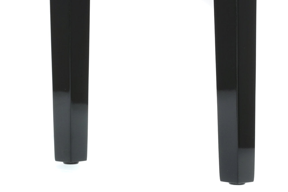 GEWA Panca per piano Deluxe Leather Nero lucido