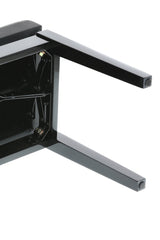 GEWA Panca per piano Deluxe Leather Nero lucido