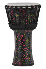GEWA Djembé Liberty Series Rope Tuned 8" Crazy Neon