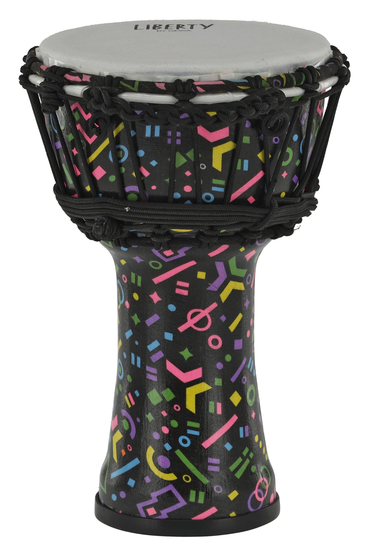 GEWA Djembé Liberty Series Rope Tuned 7" Crazy Neon