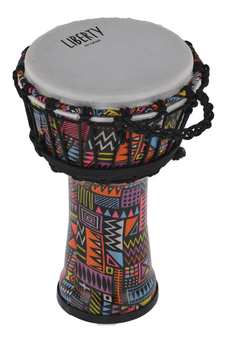 GEWA Djembé Liberty Series Rope Tuned 7" Abstract