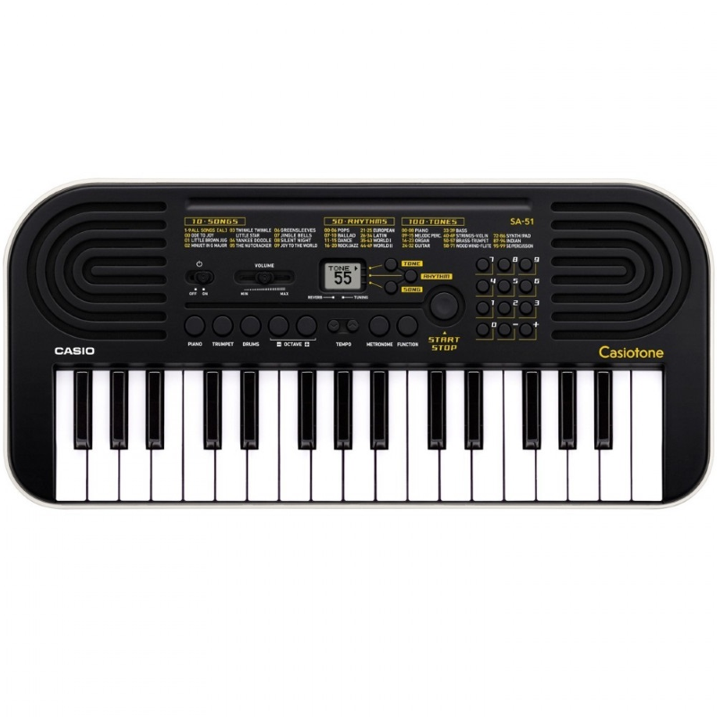 Tastiera Casio Sa51 + borsa + alimentatore + pile