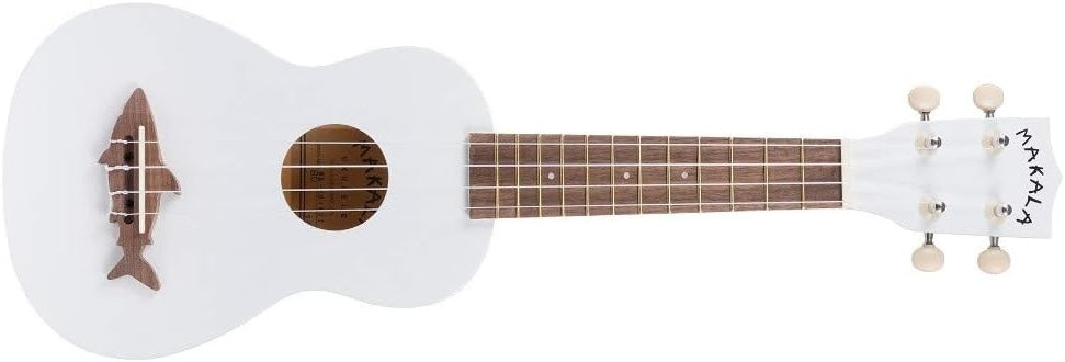 MK-SS/WHT - "Shark" - ukulele soprano - Great White - c/borsa