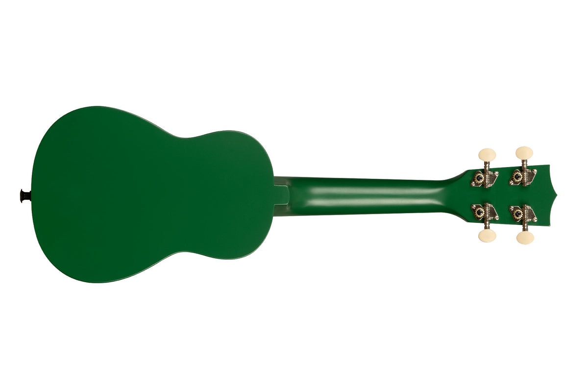 KALA Ukadelic Soprano Ukulele Uk-MONSTERA graphic Top C/borsa