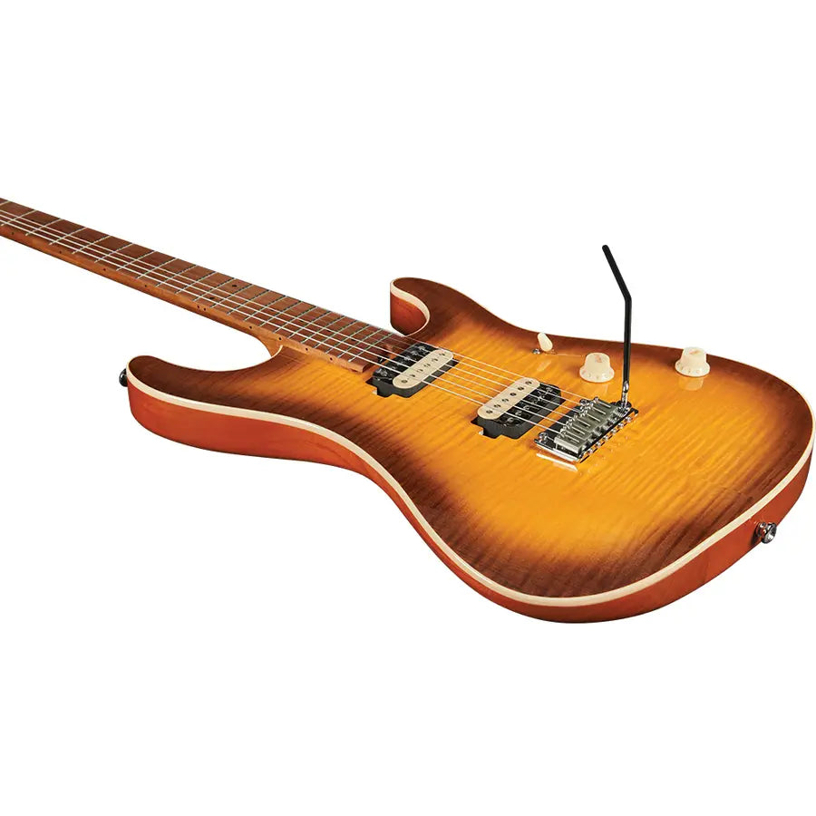 Chitarra elettrica  Eko Fire 401 Aurora Flamed Amber Burst