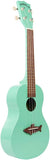 Kala MK-CS/GRN Ukulele Concerto Shark Surf Green con Custodia