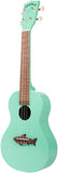 Kala MK-CS/GRN Ukulele Concerto Shark Surf Green con Custodia