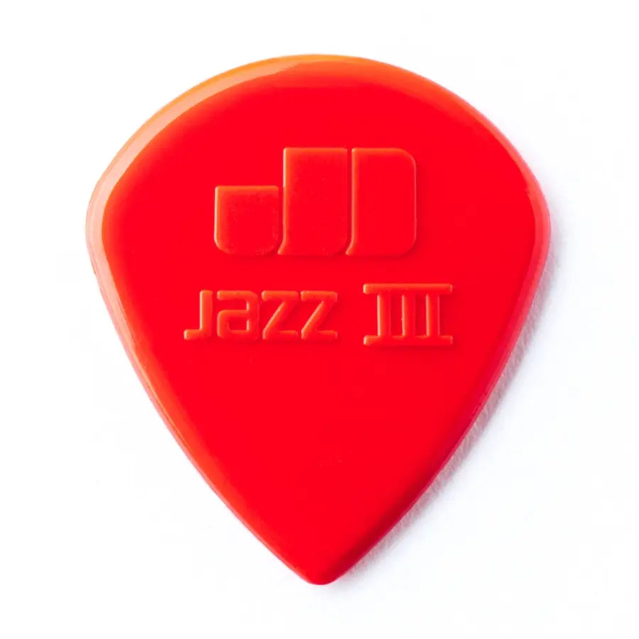 Plettro Dunlop 47R3N Nylon-Sharp 1.38 Jazz III