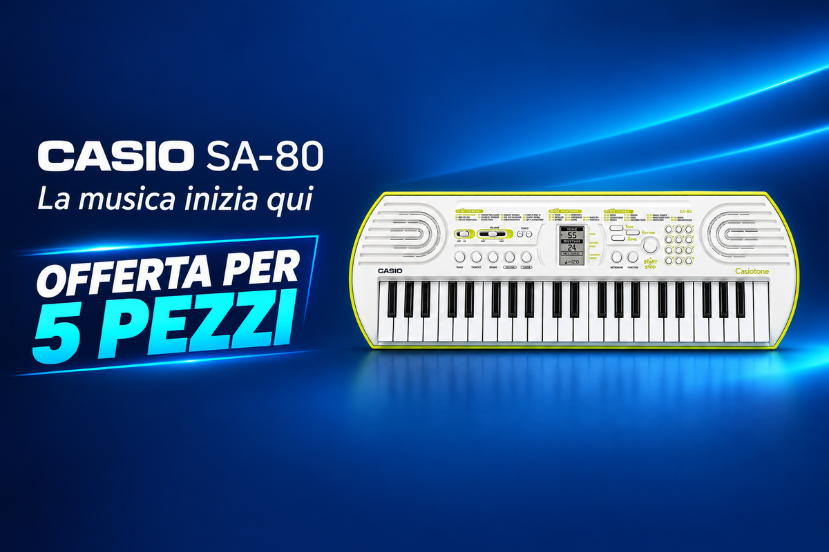 Casio SA-80 mini tastiera  X 5 pezzi