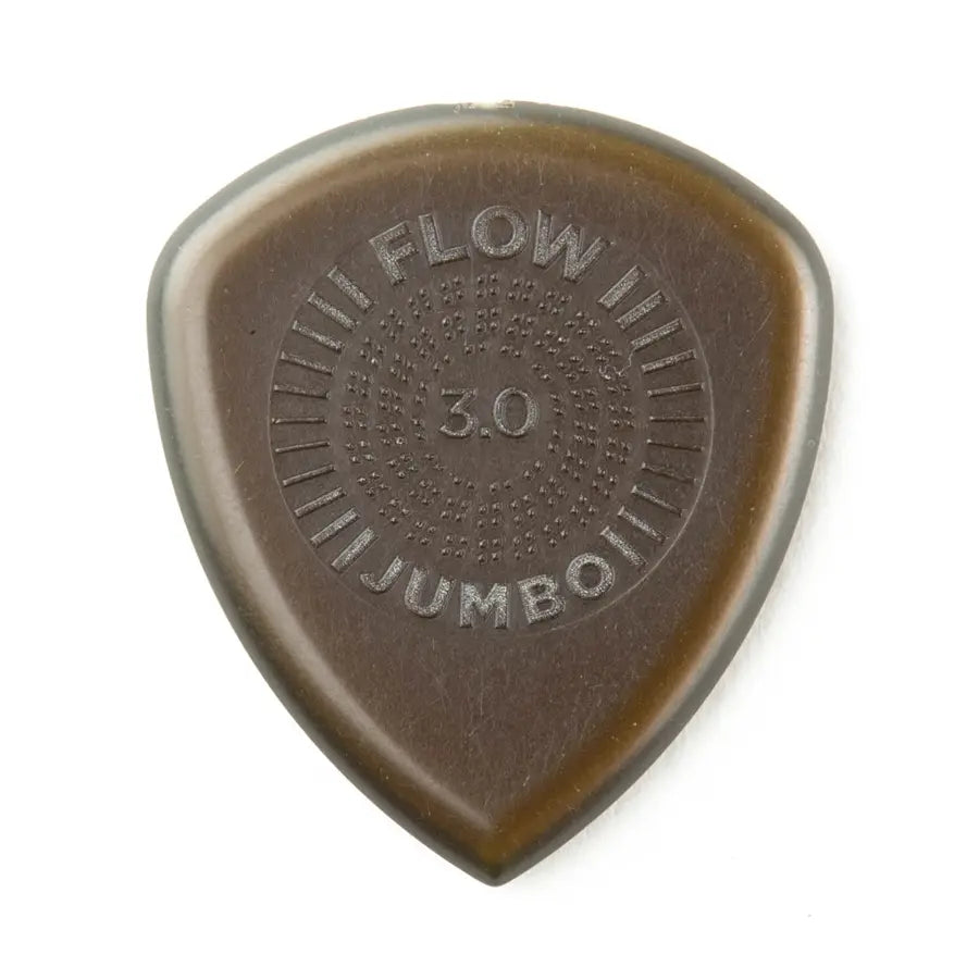 Plettro Dunlop Flow Jumbo con Grip 3.0 mm