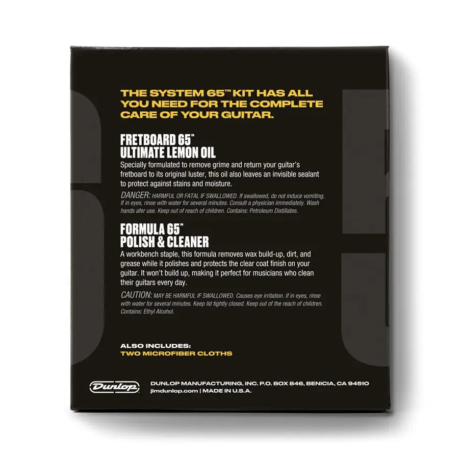Dunlop 6503 Body & Fingerboard Cleaning Kit