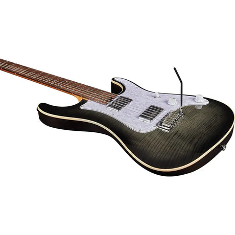 Chitarra Elettrica Eko Fire 400 Aurora Flamed Grey Burst