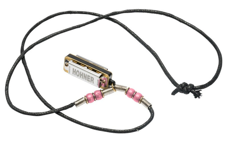 HOHNER MINI HARP NECKLACE PINK