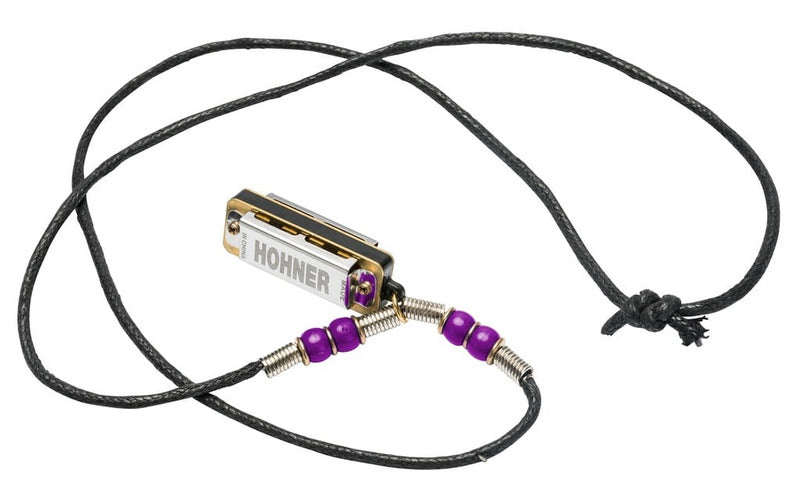 HOHNER MINI HARP NECKLACE PURPLE