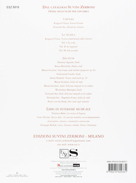 R. CHIESA - GUITAR GRADUS. METODO ELEMENTARE PER CHITARRA