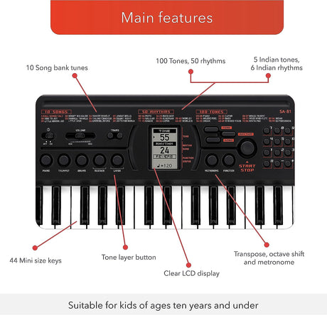 Casio SA-81 mini tastiera