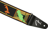 FENDER 0990681301 Tracolla Fender Neon Monogrammed, Green/Orange