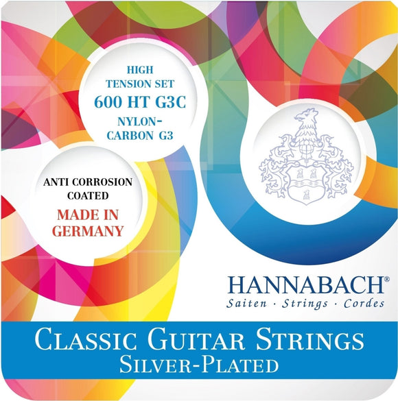 Hannabach Corde per chitarra classica 600HT G3C G3 CARBON