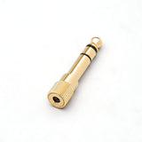 Bespeco AD190M – Adattatore da spina Jack stereo Ø 6,3 mm a presa Jack stereo Ø 3,5 mm