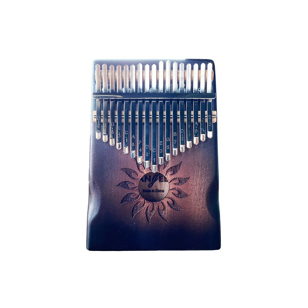 ANGEL ARK-B-SUN KALIMBA IN MOGANO CON CORPO SMUSSATO 17 NOTE - DESIGN SUN