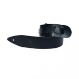 Etabeta - Tracolla in vera pelle - DELUXE X Guitar Strap | Nero