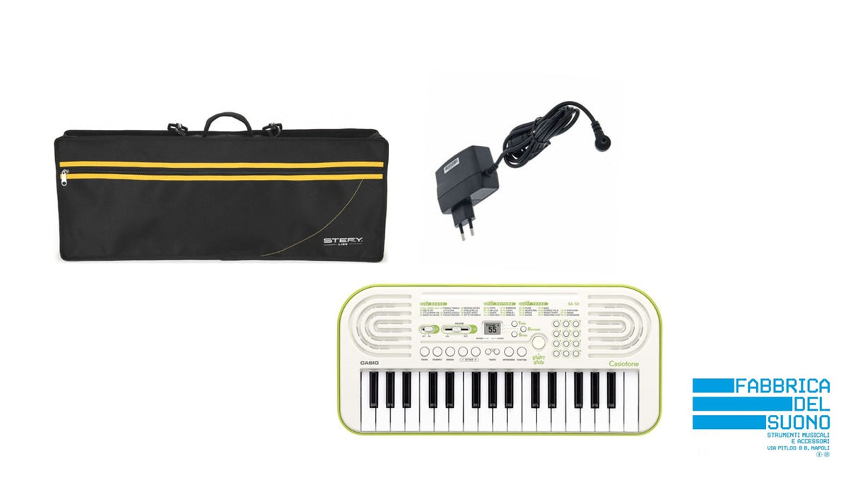 Tastiera Casio Sa50 + borsa + alimentatore + pile