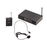 SOUNDSATION WF-U11PB  RADIOMICROFONO UHF PLUG&PLAY CON TRASMETTITORE TASCABILE E ARCHETTO (FREQ. 863.55 MHZ)