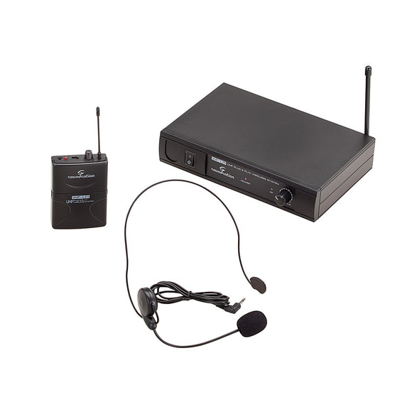 SOUNDSATION WF-U11PC Radiomicrofono UHF Plug&Play con Trasmettitore Tascabile e Archetto (Freq. 864.15 MHz)