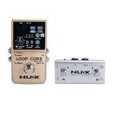 NUX LOOP CORE DELUXE BUNDLE LOOP CORE DELUXE + NMP2 LITE DUAL FOOTSWITCH