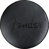 FENDER 9192022002 Sgabello da bar con logo nero in rilievo Fender™, nero/nero, 30"