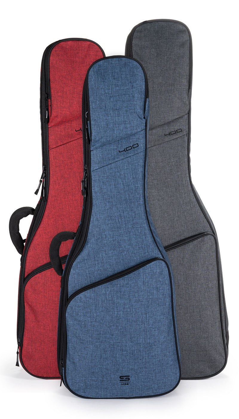 BORSA CHITARRA ACUSTICA Stefy Line GB400ELBLU 20 mm