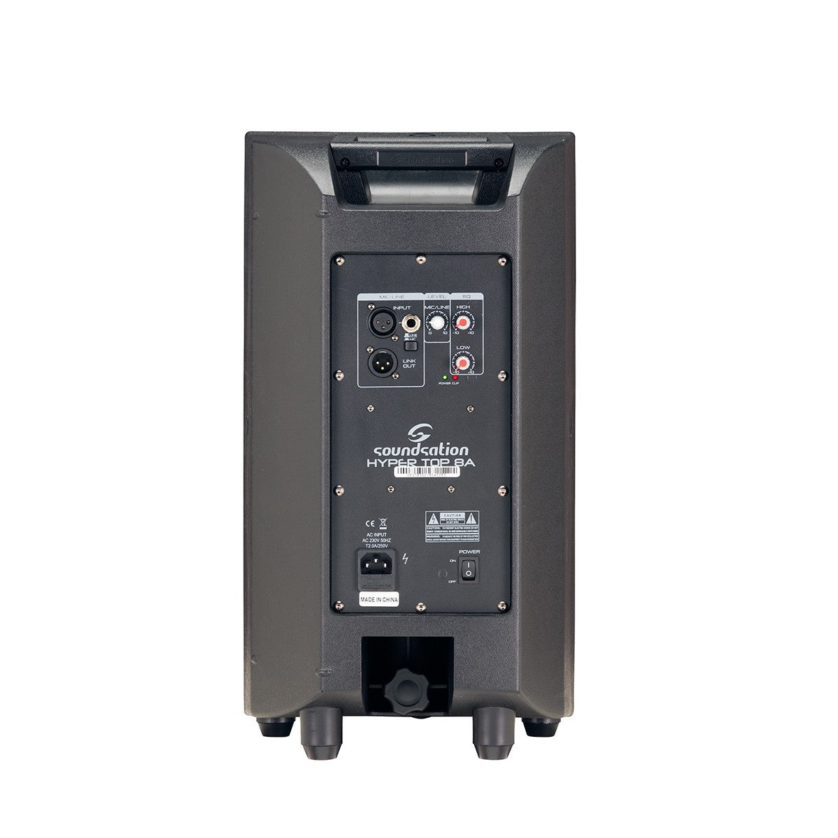 SOUNDSATION HYPER TOP 8A Diffusore bi-amplificato in polipropilene 480W 8"