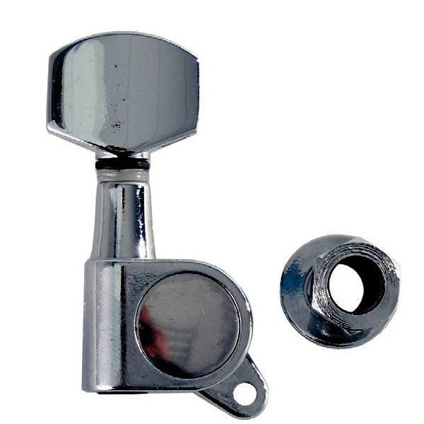 SOUNDSATION SMH-EV-C-6L Meccaniche per Chitarra Elettrica e Acustica, L6, finitura Cromata