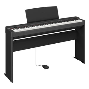 YAMAHA P225 Black - pianoforte digitale + supporto L200B