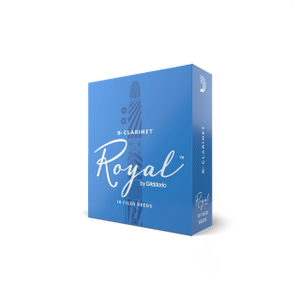 D'addario RCB1025 Confezione da 10 ance Rico Royal per clarinetto soprano in SI bemolle, durezza 2,5