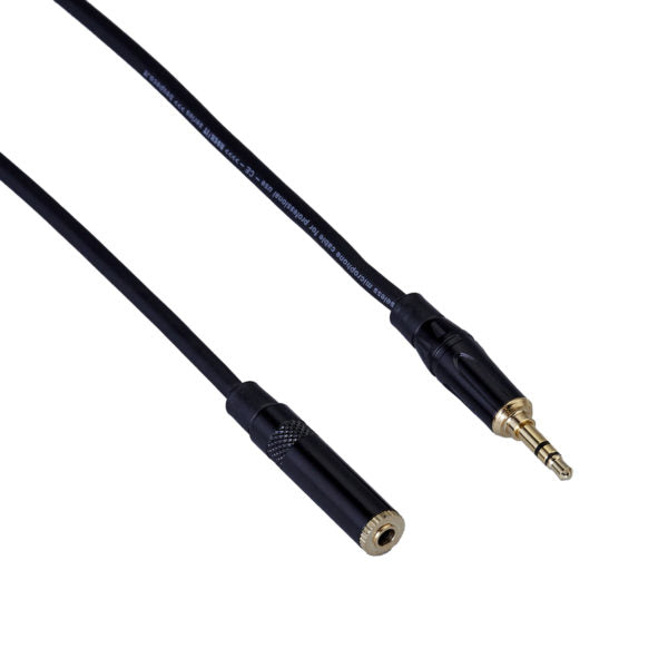 Bespeco Cavo per prolunga cuffie – jack Ø 3,5 mm stereo – presa jack Ø 3,5 mm stereo