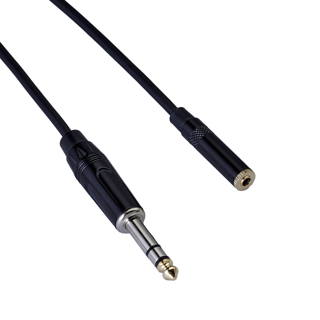 Bespeco Cavo per prolunga cuffie – jack Ø 6,3 mm stereo – presa jack Ø 3,5 mm stereo