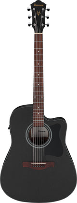 IBANEZ Chitarra Acustica V44CE-WK Weathered Black Open Pore