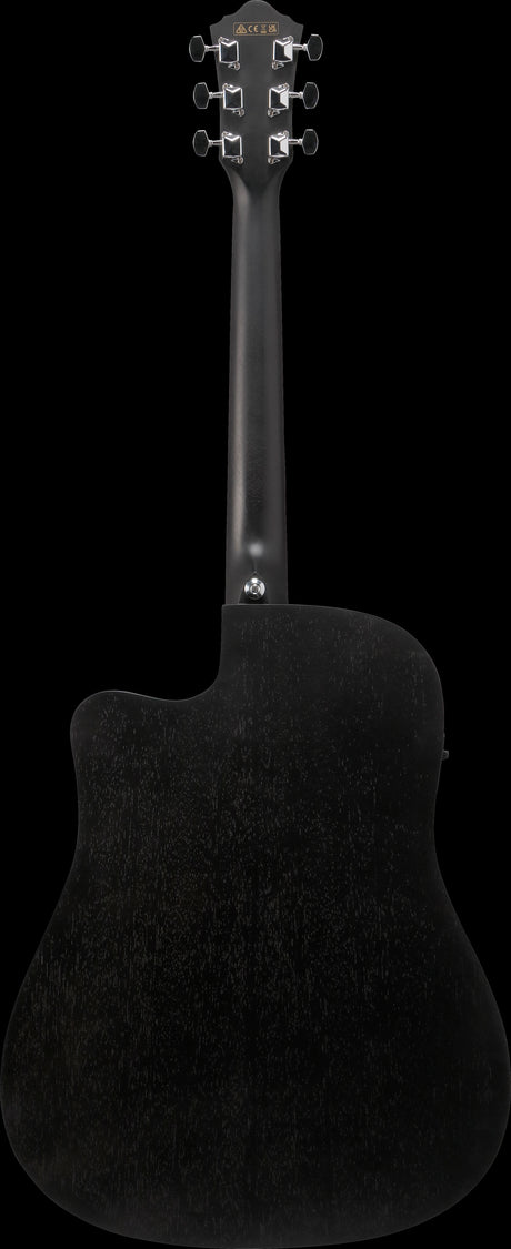 IBANEZ Chitarra Acustica V44CE-WK Weathered Black Open Pore