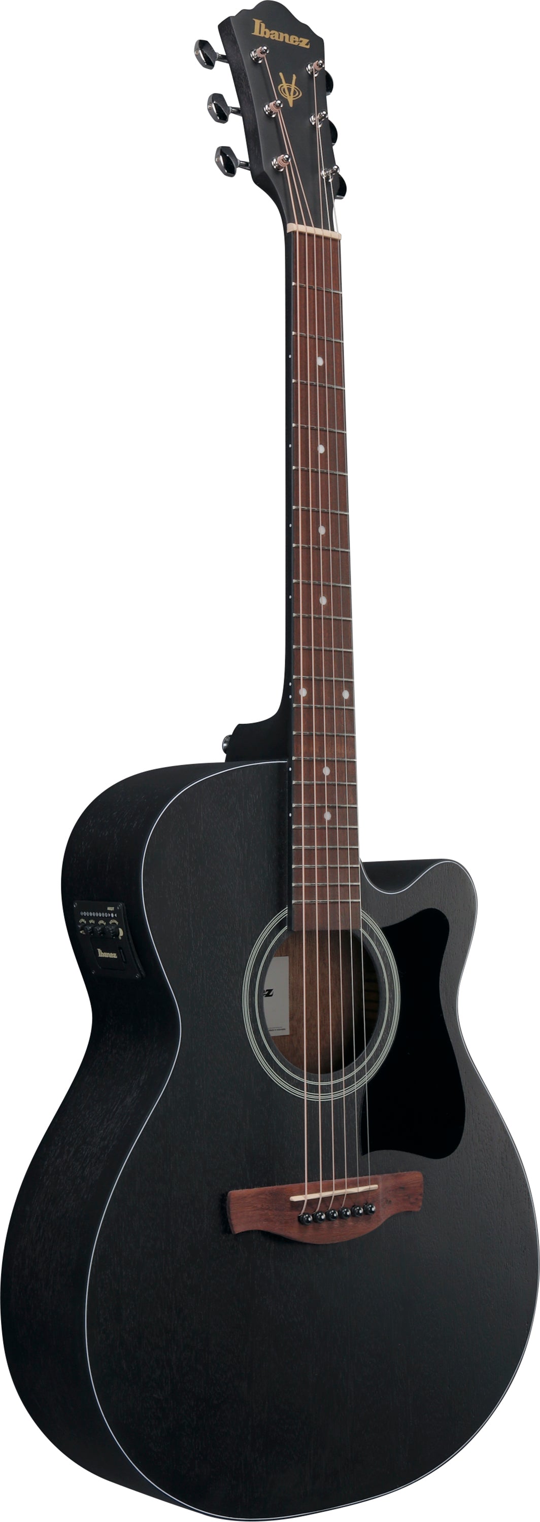 IBANEZ VC44CE WK Weathered Black Open Pore