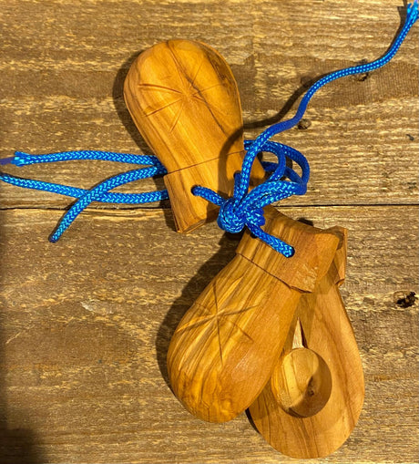 Castagnole Napoletane artigianali in legno di Ulivo
