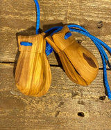 Castagnole Napoletane artigianali in legno di Ulivo