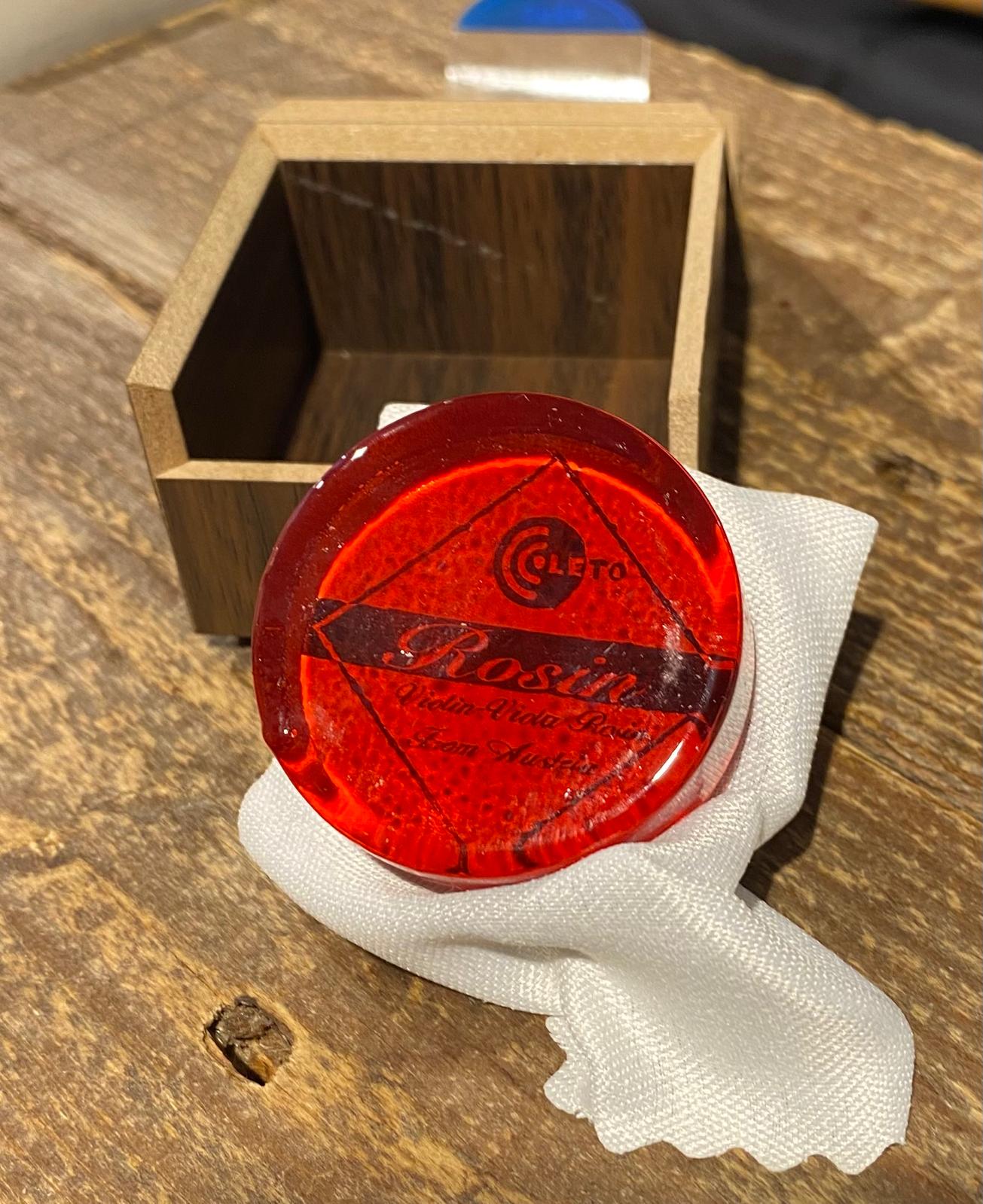 LETO ROSIN AUSTRIA 503080 COLOFONIA PECE SCURA PER VIOLA VIOLINO VIOLONCELLO